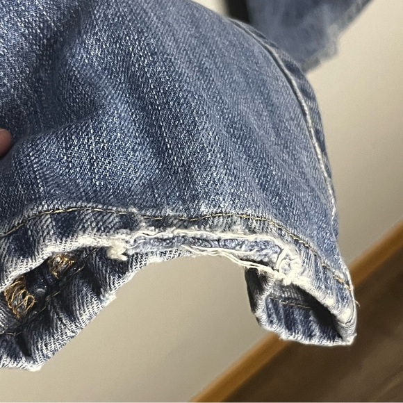 Joe’s Jeans The Brixton Straight Narrow Men 30x32 Distressed Blue Casual Pocket - Picture 7 of 11